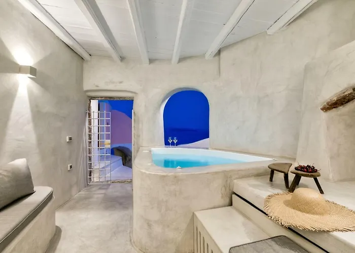 Marble Sun With Jacuzzi By Caldera Villa *