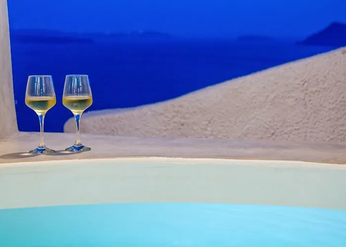 Marble Sun With Jacuzzi By Caldera Villa Oia