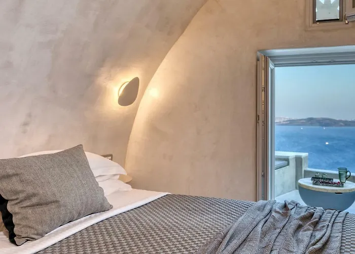 Villa Marble Sun With Jacuzzi By Caldera Oia (Santorini)